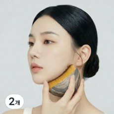 로멀리 리프팅 브러쉬 얼굴 페이스 마사지, 혼합색상, 2개