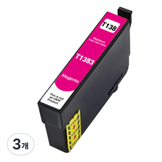 훼이머스잉크 엡손 T138 T1381-4 (세트판매) 호환잉크 TX230/TX235/TX420W/TX430W/TX435W/TX325F/T138170, 빨강, 3개