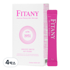 [FITANY] 피타니 그래니스미스 애사비 플로라, 4박스, 70g