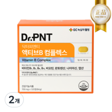 닥터피엔티 액티브B 컴플렉스 120정(2개월), 2개, 120정
