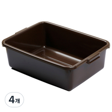 마더쿡 PC 식기 수거함 그릇 수거용 박스 업소용 식당 퇴식대 정리함, 4개