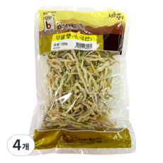 펌프킨 국산 무말랭이, 4개, 200g