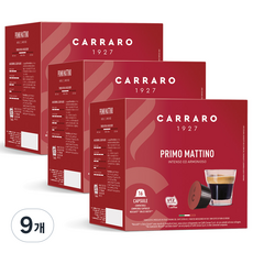 카페까라로 프리모마티노 돌체구스토 호환캡슐, 16개입, 9개
