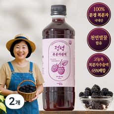 오가닉프렌즈 국내산 100% 복분자원액 천연 벌꿀 함유, 2개, 600g