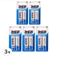 에너지25 알카라인 AA건전지 (쎈도리) 국내생산, 3개, 10개입