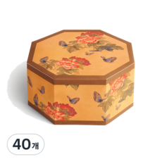 잇츠K 민화 팔각상자, 40개, 나비
