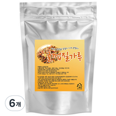 산들약초 제주산 귤껍질가루 분말 진피 파우더 귤피, 6개, 300g