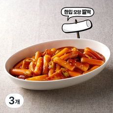 굿푸드365 순한맛 한입모양 떡볶이 2인분, 3개, 356g