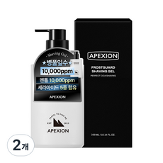 에펙션 프로스트가드 퍼펙트 시카 쉐이빙 젤, 2개, 300ml