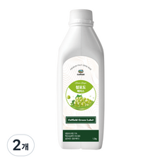 커필드 청포도 음료 베이스, 1.2kg, 2개