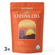 천일차 황기 구기자 건강차 티백 | 무카페인 기력차 | 면역차 환절기 매일차, 3g, 3개, 티백 3g, 25개입