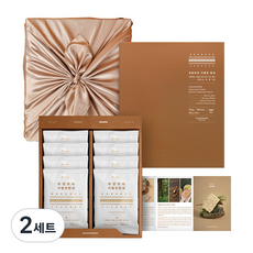 자연우리 가평잣 한과 선물세트 (보자기 포함), 224g, 2세트