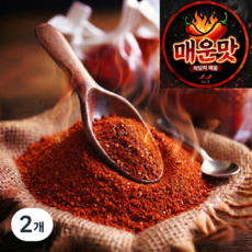 매운 고춧가루 김치용입자 매운맛, 2개, 2.5kg