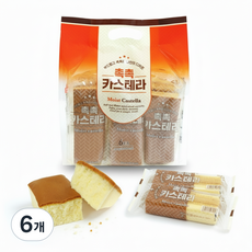 촉촉 카스테라(50gx6개), 6개, 300g