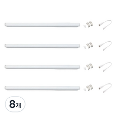 JG라이팅 (정품) 고급 간접조명용 T5 600mm 10W 220v (중간색상) 4000k 주백색 4개, 8개