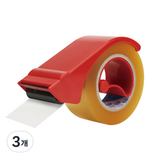 광명화학 KM-830 가위손 50mm 박스 테이프 커터기 디스펜서, 3개