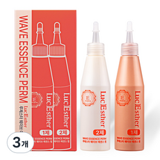 루체스터 웨이브펌 셀프 파마약 (1제+2제 각155ml), 3개, 310ml