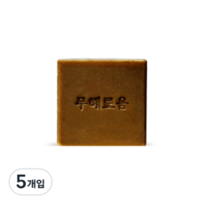 무해로움 순유감 클렌징바 세안비누 클렌징폼 올인원바디워시 신생아비누, 135g, 5개입