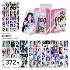 아일릿 ILLIT 홀로그램 포카 124장 홀로그램 포카 60장 스티커 64장 도무송 다꾸 선물용, 372개, PERFORMANCE(퍼포먼스)