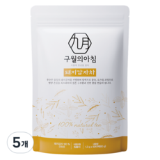 국산 쪄서볶은 돼지감자차 삼각티백, 5개, 50개입, 1.2g