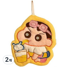 미리아 주방 아이템 추천 짱구 고리 손수건 핸드타올, B, 2개