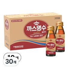 삼성제약 까스명수 골드액, 75ml, 30개
