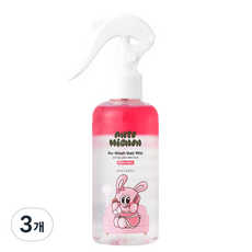 앙또미뇽 키즈 노워시 헤어 미스트 에센스 스프레이 어린이 유아, 3개, 200ml