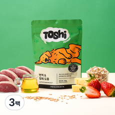 토쉬 펫밀리 강아지 영양제 트릿 면역&장케어, 3팩, 장건강/유산균, 60정