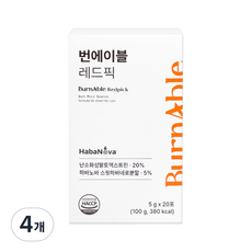 번에이블 레드픽, 4개, 100g
