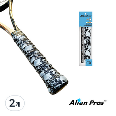 [Alien Pros 정품] 에일리언 프로스 C-TAC 스컬스 테니스 오버그립, 2개