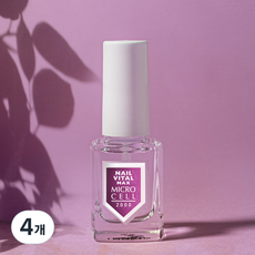 독일 마이크로셀 네일 바이탈 맥스 손톱영양제 손톱강화제, 12ml, 4개