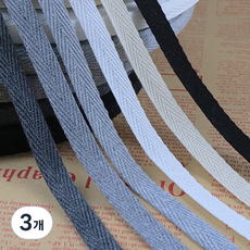 헤링본테이프, 화이트너비3cm45M단위1롤, 3개
