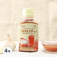모란봉 푼푼 야키니쿠소스 마늘풍미, 4개, 240g