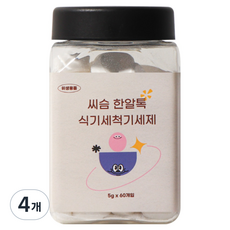 씨슴 식세기세제 식기세척기세제 올인원 타블렛형, 4개, 300g