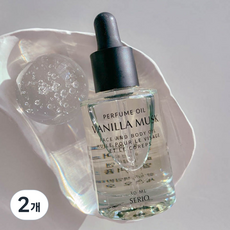 세리오 퍼퓸오일 바닐라머스크 큐티클 페이스 바디오일 멀티오일, 30ml, 2개