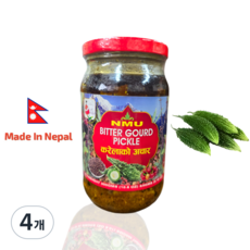 NMU Bitter Gourd Pickle 비터 고드 피클, 4개, 300g