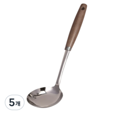 (홈앤스토리) 코디 우드핸들 스텐304 조리도구, 5개