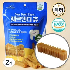 나주 배로 만든 강아지 덴탈껌 18p 치석제거 입냄새 껌 퀘르덴티츄 가수