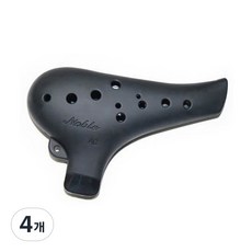 노블 오카리나 알토c, 노블리, 블랙 SF, 4개