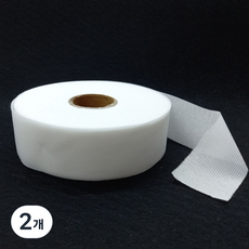 드림토리 실크심지 4cm 90M(100마) 흰색, 2개