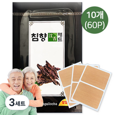 침향패드 파스 패치형, 3세트, 60개입