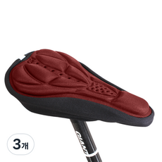 엔빙 고발포 슬림 자전거 안장커버, 커피 브라운 (NB-035 BR), 3개