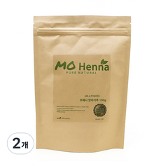 모헤나 천연 헤나 염색약 100g, 투명암라, 2개