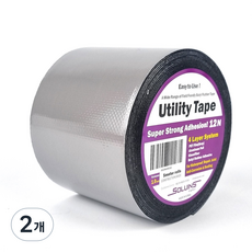 솔루인스 유틸리티 부틸 방수테이프 10cm x 5M, 2개