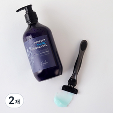 포엘리에 퍼펙트 쉴드 저자극 대용량 쉐이빙 젤, 2개, 500ml