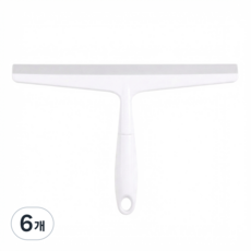 코지티 30cm 완전흡착 물기제거 스퀴지, 화이트, 6개