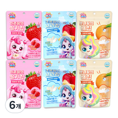 캐치티니핑 동결건조 과일칩 3종 세트, 42g, 6개