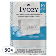 아이보리 오리지널 화장비누, 90g, 50개
