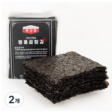 달빛바다수산 사카린무첨가 지주식 무염산 햇 명품곱창김 50장 100장, 240g, 2개