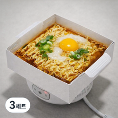 쿡인페이퍼 1회용 종이냄비 2인용 5입, 3세트